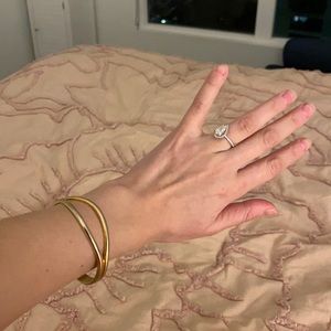 4 for $20: Gold tone cuff bracelet